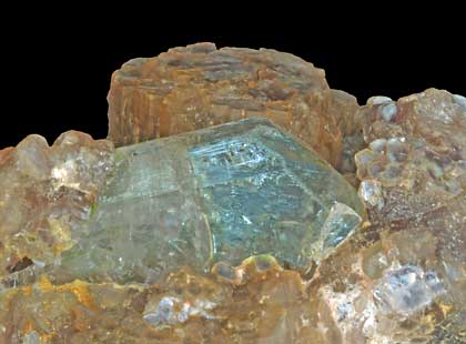 Blue Topaz the December birthstone.