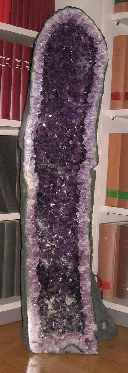 Tall Amethyst Geode the February birthstone